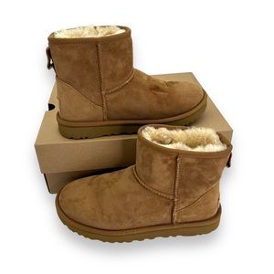 UGG Tan Ankle Booties